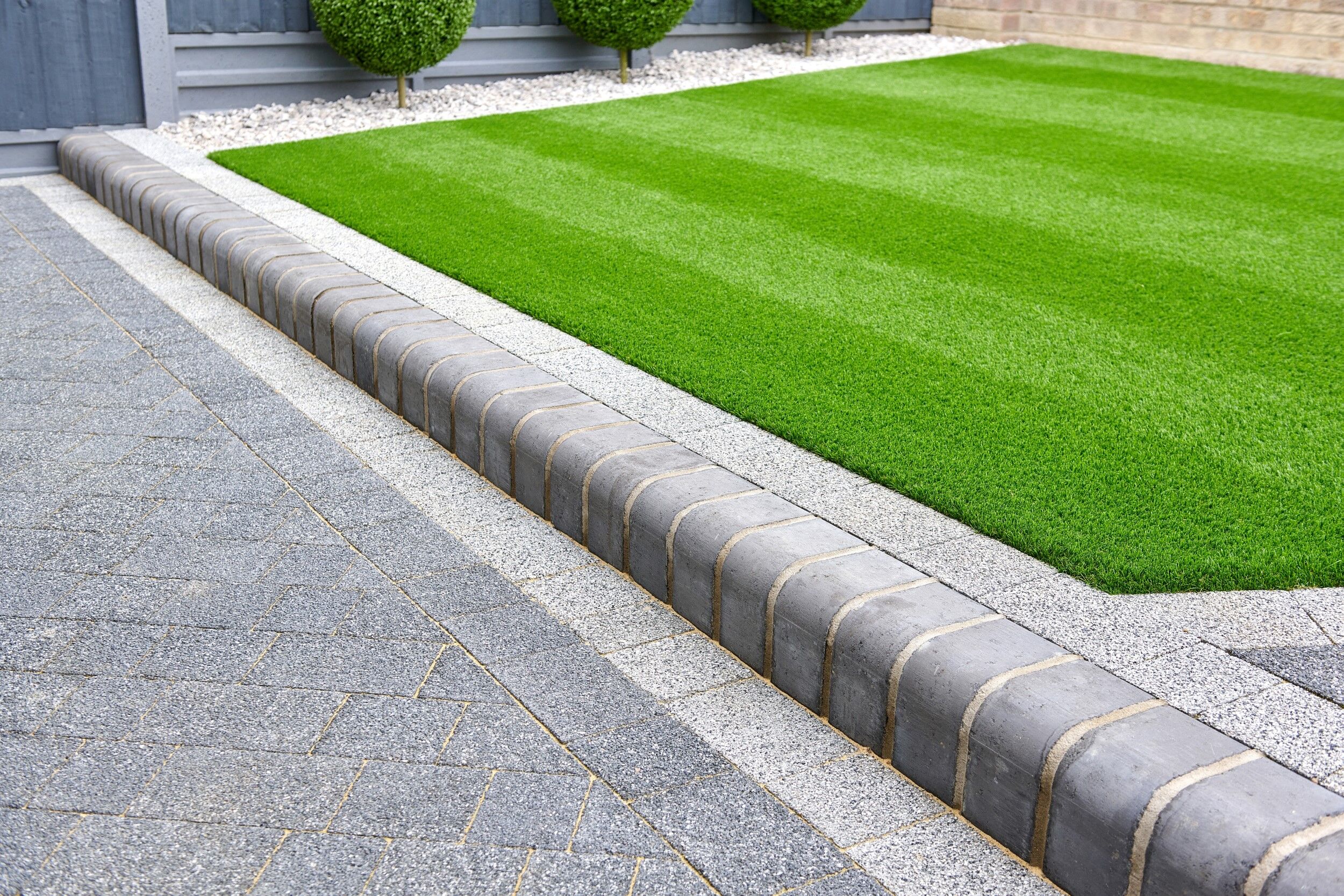 Driveway edging & kerbing — APD Landscaping, Northern Ireland