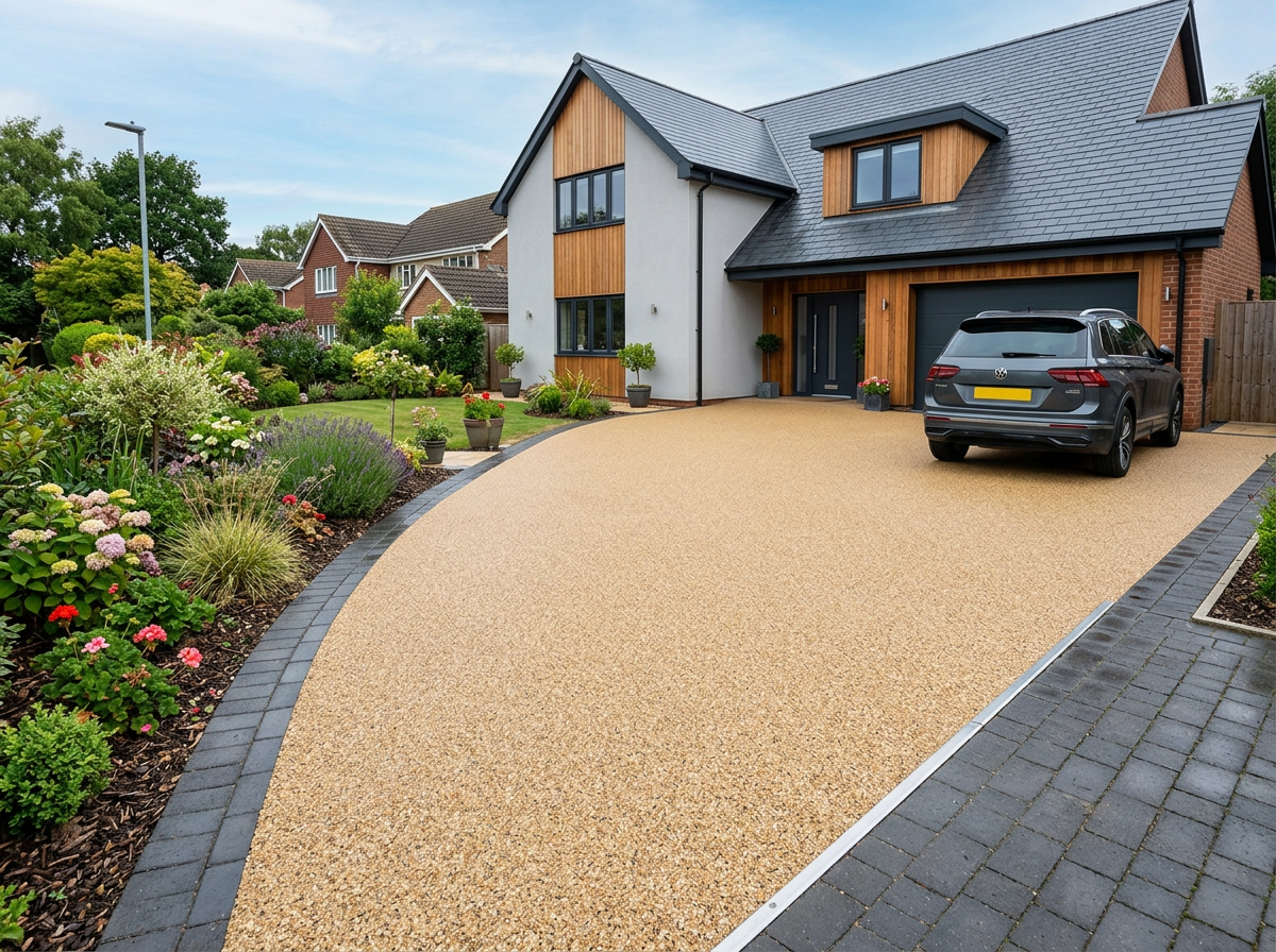Resin bound driveways — APD Landscaping, Northern Ireland