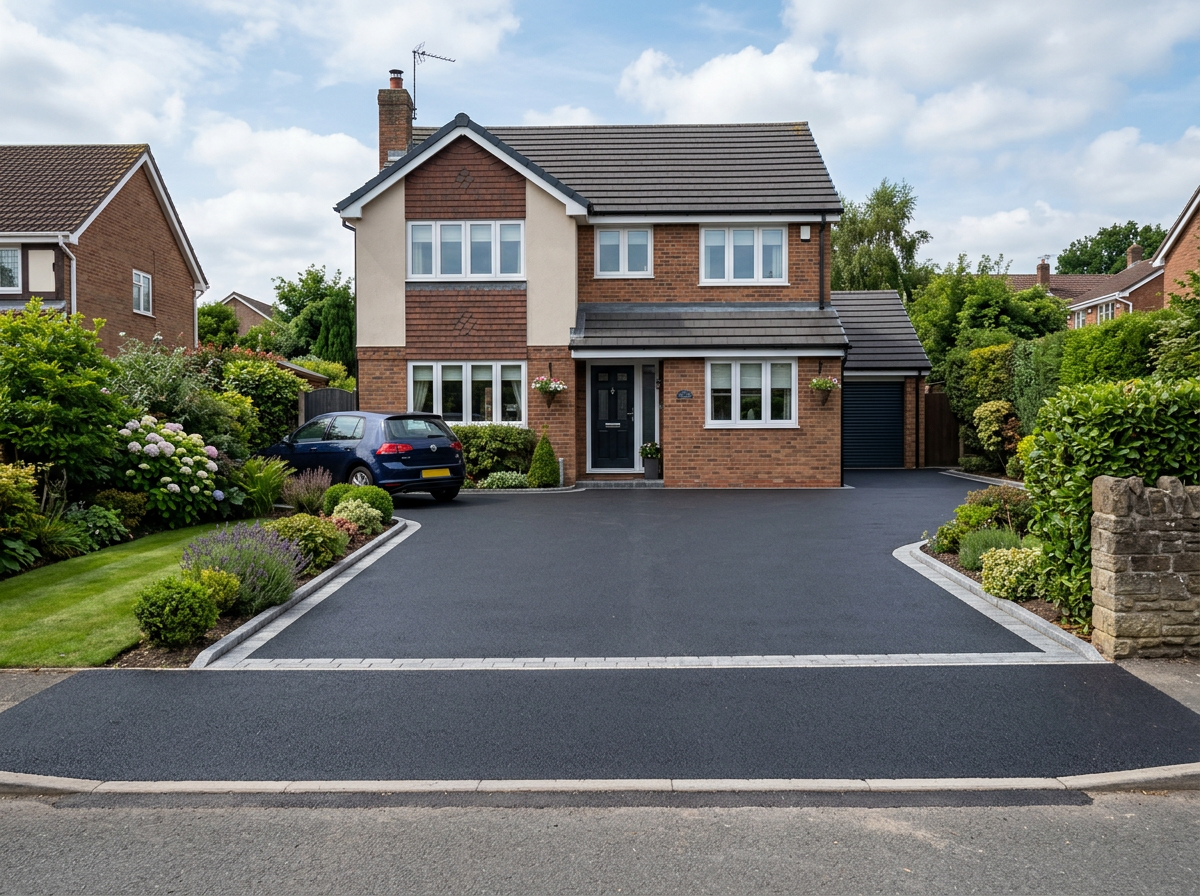 Tarmac & asphalt driveways — APD Landscaping, Northern Ireland