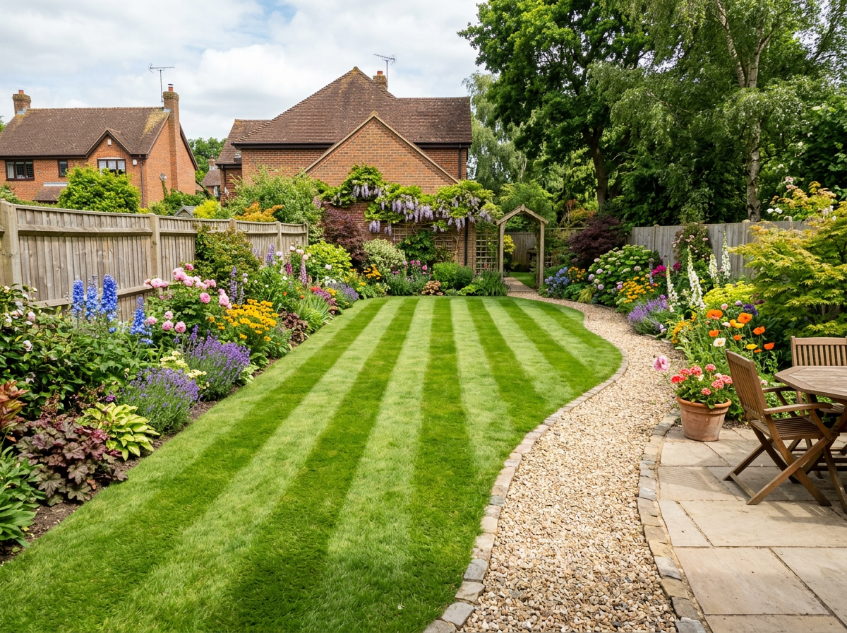 Professionally maintained garden by APD Landscaping