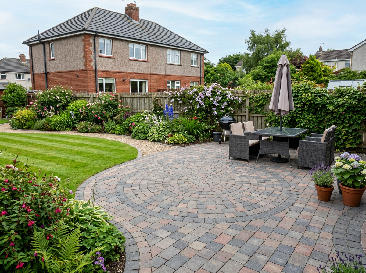 Block paving patios — APD Landscaping, Northern Ireland