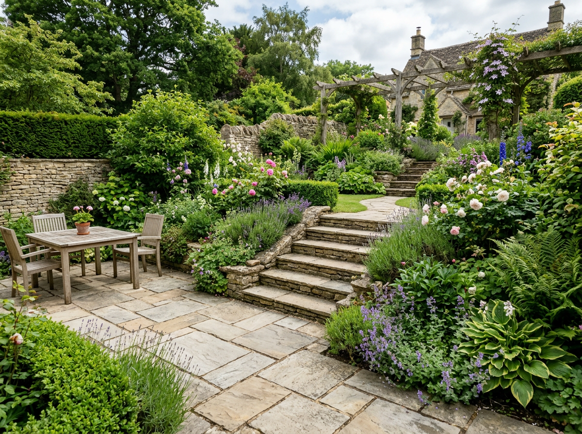 Natural stone patios — APD Landscaping, Northern Ireland